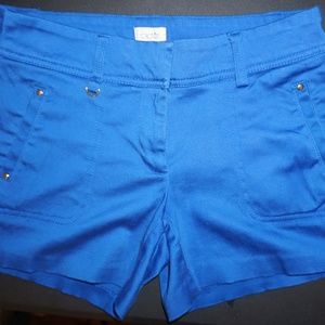 Cache Women's Sz. 2 bright Royal Blue shorts EUC